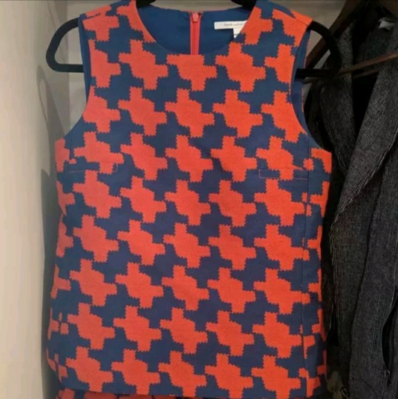 Diane von Furstenberg houndstooth twill dress #dvf - Picture 2 of 4